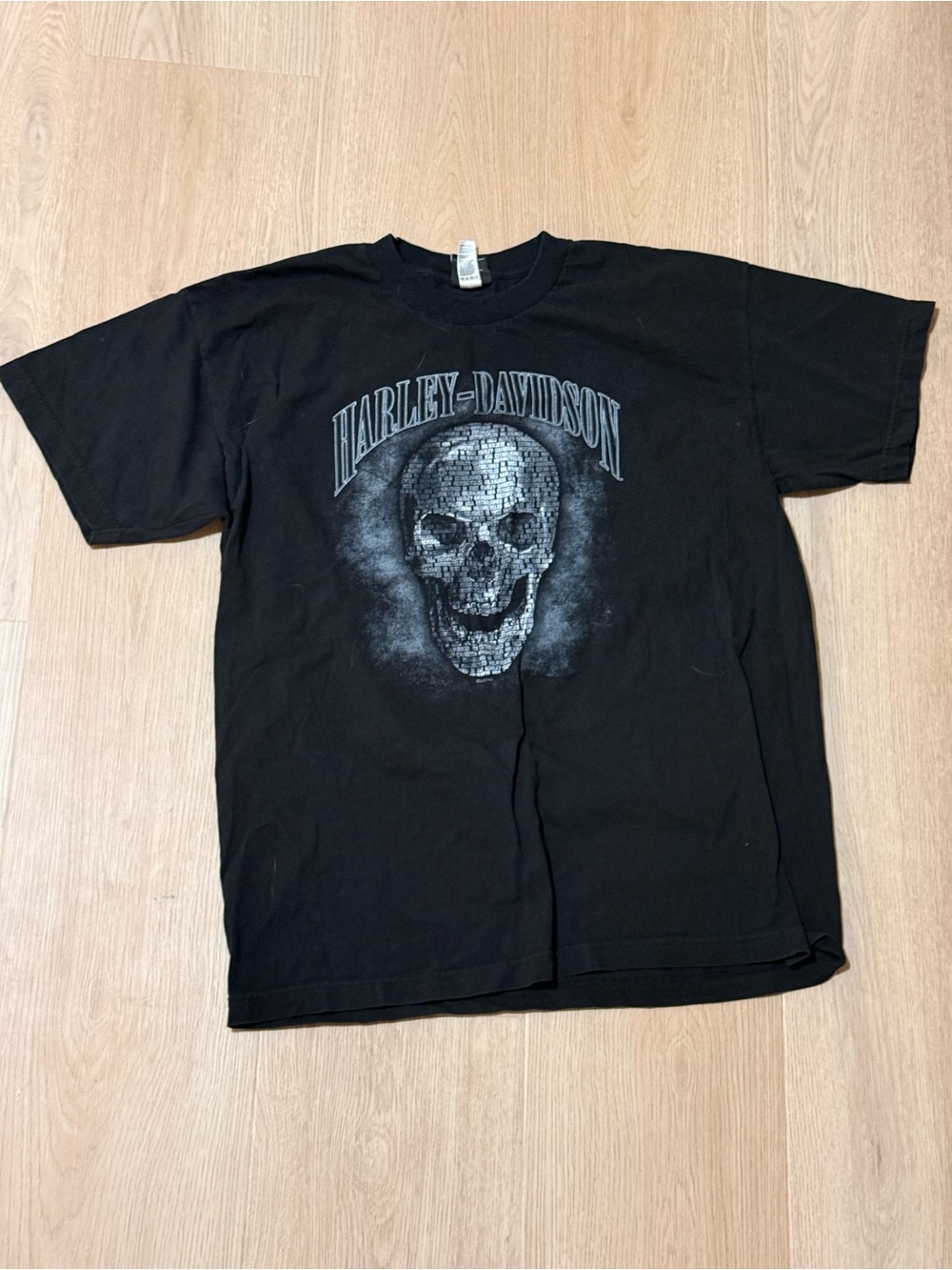 harley davidson | black skill graphic | mens size xl